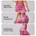 Pink Star Motif Style for Yoga, Pilates, Studio Sessions and Everyday Errands for Women Leggings - 2