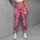 Pink Star Motif Style for Yoga, Pilates, Studio Sessions and Everyday Errands for Women Leggings - 4