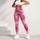Pink Star Motif Style for Yoga, Pilates, Studio Sessions and Everyday Errands for Women Leggings - 6
