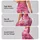 Pink Star Motif Style for Yoga, Pilates, Studio Sessions and Everyday Errands for Women Leggings - 2