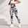 Black Starburst Flowers for Yoga, Pilates, Commuting and Everyday Wear Leggings - 6