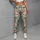 Flamingo And Tropical Leaves For Yoga, Pilates, Travel And Everyday Style Leggings - 6