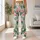 Flamingo And Tropical Leaves For Yoga, Pilates, Travel And Everyday Style Leggings - 10