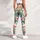 Flamingo And Tropical Leaves For Yoga, Pilates, Travel And Everyday Style Leggings - 5
