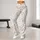 Ivory Gold Wildflower Motifs for Yoga, Pilates and Everyday Wellness for Active Women Leggings - 11