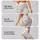 Ivory Gold Wildflower Motifs for Yoga, Pilates and Everyday Wellness for Active Women Leggings - 2