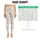Ivory Gold Wildflower Motifs for Yoga, Pilates and Everyday Wellness for Active Women Leggings - 3