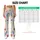 Pastel Wildflower Blooms for Yoga, Pilates, Travel and Everyday Springtime Style Leggings - 7