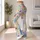 Pastel Wildflower Blooms for Yoga, Pilates, Travel and Everyday Springtime Style Leggings - 11