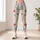 Pastel Wildflower Blooms for Yoga, Pilates, Travel and Everyday Springtime Style Leggings - 6