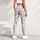 Lavender Bell Flowers for Yoga, Pilates, and Everyday Casual Wear Leggings - 6