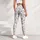 Lavender Bell Flowers for Yoga, Pilates, and Everyday Casual Wear Leggings - 4