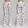 Multicolor Cat Paw Motifs for Yoga, Pilates, Gym Sessions and Everyday Casual Wear Leggings - 9