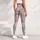 Whimsical Teal And Peach Hearts For Yoga, Pilates, And Everyday Casual Style Wear Leggings - 6