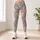 Whimsical Teal And Peach Hearts For Yoga, Pilates, And Everyday Casual Style Wear Leggings - 4