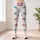 Whimsical Flying Saucer Aircraft for Yoga, Pilates, Travel and Everyday Wear Leggings - 4