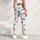 Whimsical Flying Saucer Aircraft for Yoga, Pilates, Travel and Everyday Wear Leggings - 4