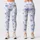 Blue Watercolor Bows for Yoga, Pilates, and Everyday Casual Style Leggings - 3