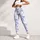 Blue Watercolor Bows for Yoga, Pilates, and Everyday Casual Style Leggings - 5