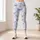 Blue Watercolor Bows for Yoga, Pilates, and Everyday Casual Style Leggings - 6