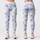 Blue Watercolor Bows for Yoga, Pilates, and Everyday Casual Style Leggings - 1