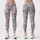 Soft Pink Rose And Daisy Blooms For Studio Workouts And Everyday Activewear For Women Leggings - 3