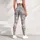 Soft Pink Rose And Daisy Blooms For Studio Workouts And Everyday Activewear For Women Leggings - 5