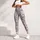 Soft Pink Rose And Daisy Blooms For Studio Workouts And Everyday Activewear For Women Leggings - 6