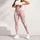 Coral Heart Motifs for Yoga, Pilates and Relaxed Everyday Wellness for Active Women Leggings - 5