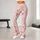 Coral Heart Motifs for Yoga, Pilates and Relaxed Everyday Wellness for Active Women Leggings - 11