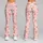 Coral Heart Motifs for Yoga, Pilates and Relaxed Everyday Wellness for Active Women Leggings - 9