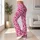 Pink Leopard Spots for Cozy Winter Lounging and Cold-Weather Layering Style for Women Leggings - 11