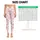 Soft Peach Heart Motifs for Yoga, Pilates, Commuting and Everyday Wear for Women Leggings - 1