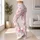 Soft Peach Heart Motifs for Yoga, Pilates, Commuting and Everyday Wear for Women Leggings - 11
