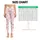 Soft Peach Heart Motifs for Yoga, Pilates, Commuting and Everyday Wear for Women Leggings - 3
