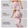 Soft Peach Heart Motifs for Yoga, Pilates, Commuting and Everyday Wear for Women Leggings - 2