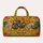Colorful Folk Art Chickens for Sunny Beach Trips and Relaxed Weekend Getaways Quilted Weekend Bag - 6