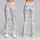 Blue Bow And Tiny Floral Motifs For Yoga Pilates And Spring Everyday Style Leggings - 9