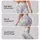 Blue Bow And Tiny Floral Motifs For Yoga Pilates And Spring Everyday Style Leggings - 8