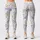 Blue Bow And Tiny Floral Motifs For Yoga Pilates And Spring Everyday Style Leggings - 1