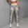 White Daisy Blooms for Yoga, Pilates, and Everyday Spring Style Leggings - 5