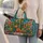 Colorful Desert Cactus Flowers for Sunny Beach Trips, Weekend Getaways and Road Trips Quilted Weekend Bag - 2