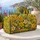 Golden Daffodils and Meadow Butterflies for Sunny Beach Getaways and Spring Escapes Quilted Weekend Bag - 5