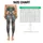 Whimsical Tabby Cats on Teal for Yoga, Running and Everyday Fitness for Cat Lovers Leggings - 3