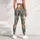 Whimsical Tabby Cats on Teal for Yoga, Running and Everyday Fitness for Cat Lovers Leggings - 4