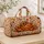 Autumn Pumpkin And Maple Leaves For Halloween Gatherings And Fall Getaways Quilted Weekend Bag - 4