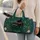 Elegant Grand Piano and Music Notes for Concert Nights and Music Lover Getaways Quilted Weekend Bag - 2