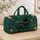 Elegant Grand Piano and Music Notes for Concert Nights and Music Lover Getaways Quilted Weekend Bag - 4