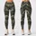 Olive Woodland Camo for Outdoor Yoga, Running, Hiking, and Everyday Activewear Leggings - 3