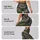 Olive Woodland Camo for Outdoor Yoga, Running, Hiking, and Everyday Activewear Leggings - 2